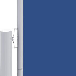 Zwijana markiza boczna, niebieska, 220 x 1200 cm