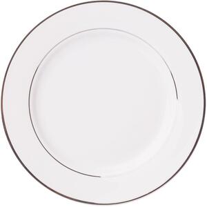 Talerz AMBITION Aura Srebrny 19 cm