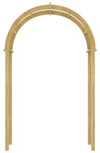 Pergola ogrodowa, 141x97x243 cm, impregnowane drewno sosnowe