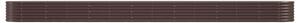 Podwyższona donica, stal ocynkowana, 512x80x36 cm