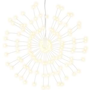 Ozdoby świąteczne, 140 lampek LED, 8 szt., ciepła biel, 17 cm