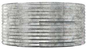 Podwyższona donica, stal ocynkowana, 140x140x68 cm