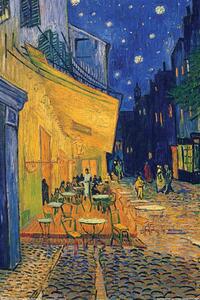 Plakat, Obraz Vincent van Gogh - Caf Terrace, (61 x 91.5 cm)
