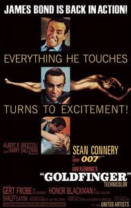Plakat, Obraz James Bond 007 goldfinfer-excitement, (61 x 91.5 cm)