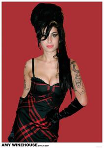 Plakat, Obraz Amy Winehouse - Dublin 2007, (59.4 x 84 cm)