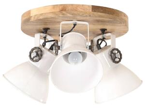 Industrialna lampa sufitowa, 25 W, biała, 42x27 cm, E27