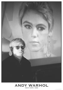 Plakat, Obraz Andy Warhol - New York 1965, (59.4 x 84 cm)