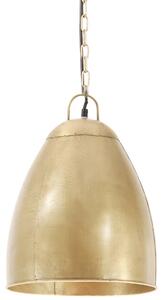 Industrialna lampa wisząca, 25 W, mosiężna, okrągła, 32 cm, E27