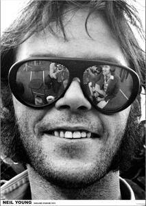 Plakat, Obraz Neil Young - Oakland 1974, (59.4 x 84 cm)