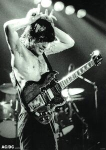 Plakat, Obraz Ac Dc - Angus Young 1979