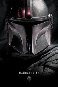Plakat, Obraz Star Wars The Mandalorian - Dark, (61 x 91.5 cm)