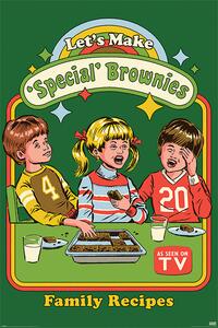 Plakat, Obraz Steven Rhodes - Let's Make Special Brownies