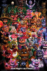 Plakat, Obraz Five Nights At Freddy's - Ultimate Group, (61 x 91.5 cm)