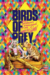 Plakat, Obraz Birds of Prey i fantastyczna emancypacja pewnej Harley Quinn - Harley's Hyena, (61 x 91.5 cm)