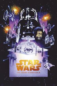 Plakat, Obraz Star Wars Gwiezdne wojny cz V - Imperium kontratakuje, (61 x 91.5 cm)