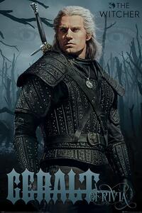 Plakat, Obraz Wied min The Witcher - Geralt of Rivia, (61 x 91.5 cm)