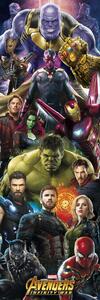 Plakat, Obraz Marvel Avengers - Infinity War, (53 x 158 cm)