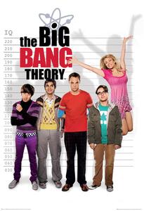 Plakat, Obraz Big Bang Theory - Miernik Iq, (61 x 91.5 cm)