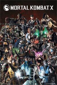 Plakat, Obraz Mortal Kombat X, (61 x 91.5 cm)