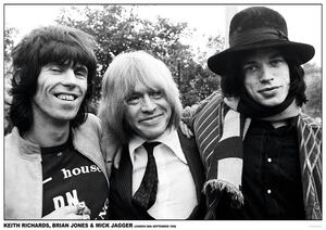 Plakat, Obraz Rolling Stones - London 1968