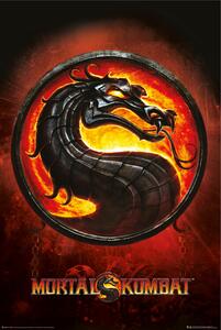 Plakat, Obraz Mortal Kombat - Smok, (61 x 91.5 cm)