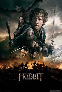 Plakat, Obraz Hobbit Bitwa Pi ciu Armii, (61 x 91.5 cm)