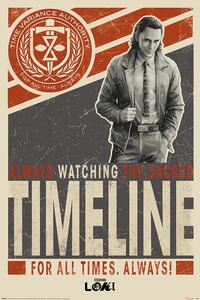 Plakat, Obraz Loki - Timeline