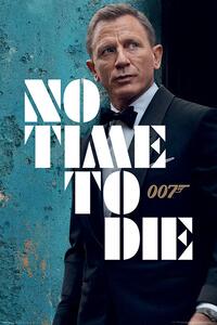 Plakat, Obraz James Bond - No Time To Die - Azure Teaser