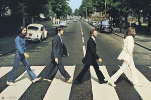 Plakat, Obraz The Beatles - Abbey Road, (91.5 x 61 cm)