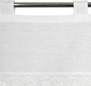Firana gotowa EUROFIRANY Vince 150 x 30 cm BiaÅy