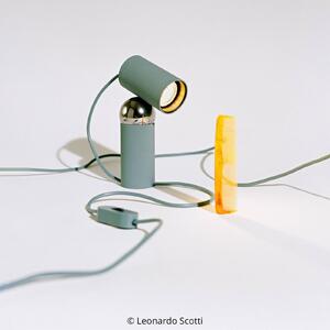 FLOS Lampa stołowa design Bilboquet, zielony, salon / jadalnia, tworzywo sztuczne, design