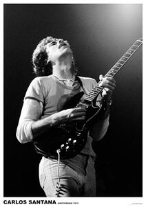Plakat, Obraz Carlos Santana - Guitar, (59.4 x 84.1 cm)