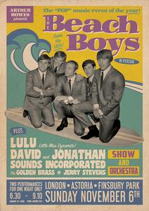 Plakat, Obraz The Beach Boys - Live in London, (59.4 x 84.1 cm)