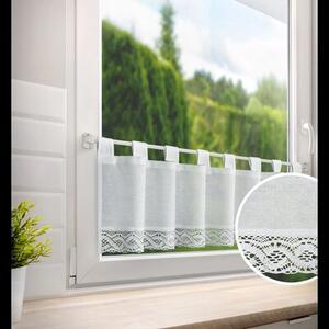 Firana gotowa EUROFIRANY Vince 150 x 30 cm BiaÅy