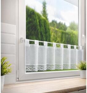 Firana gotowa EUROFIRANY Vince 150 x 30 cm BiaÅy