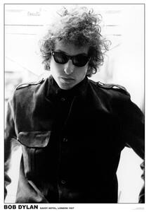 Plakat, Obraz Bob Dylan - Savoy Hotel 1967, (59.4 x 84.1 cm)
