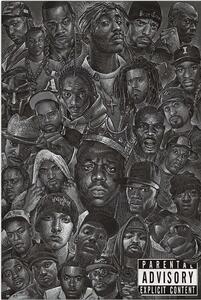 Plakat, Obraz Hip Hop - All Stars, (61 x 91.5 cm)