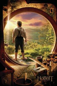 Plakat, Obraz Hobbit -Niezwyk a podr