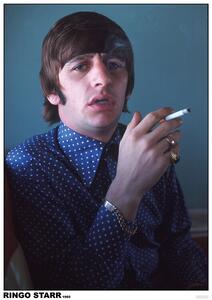 Plakat, Obraz The Beatles - Ringo Starr, (59.4 x 84.1 cm)
