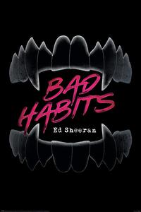 Plakat, Obraz Ed Sheeran - Bad Habits