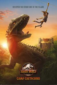 Plakat, Obraz Jurassic World Camp Cretaceous - Teaser, (61 x 91.5 cm)
