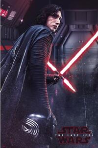 Plakat, Obraz Star Wars Viii Last of the Jedi - Kylo Ren, (61 x 91.5 cm)