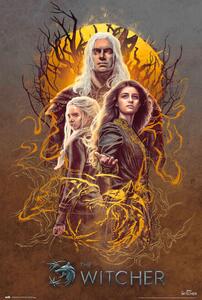 Plakat, Obraz The Witcher Season 2 - Group