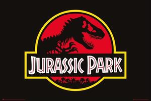Plakat, Obraz Jurassic Park - Logo, (91.5 x 61 cm)
