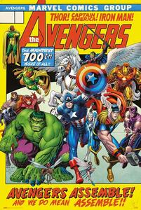 Plakat, Obraz Avengers - 100th Issue, (61 x 91.5 cm)