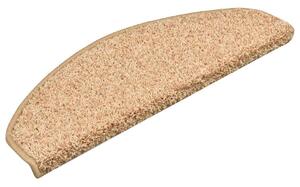 Maty na schody 15 szt. 65x21x4 cm, złote, półokrągłe, duże