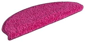 Maty na schody 15 szt. 65x21x4 cm różowe półokrągłe duże