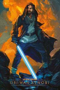 Plakat, Obraz Star Wars Obi-Wan Kenobi - Guardian