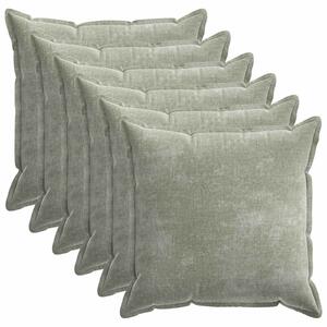 Poszewka na poduszkę 6 pcs HOUTEN zielony 70 x 70 cm