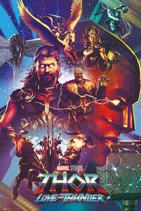 Plakat, Obraz Thor - Love and Thunder